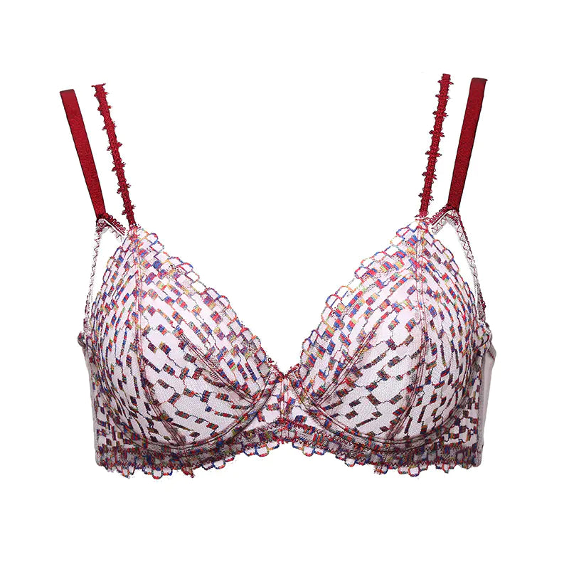 HSIA Lace Bra with Double Thin Straps