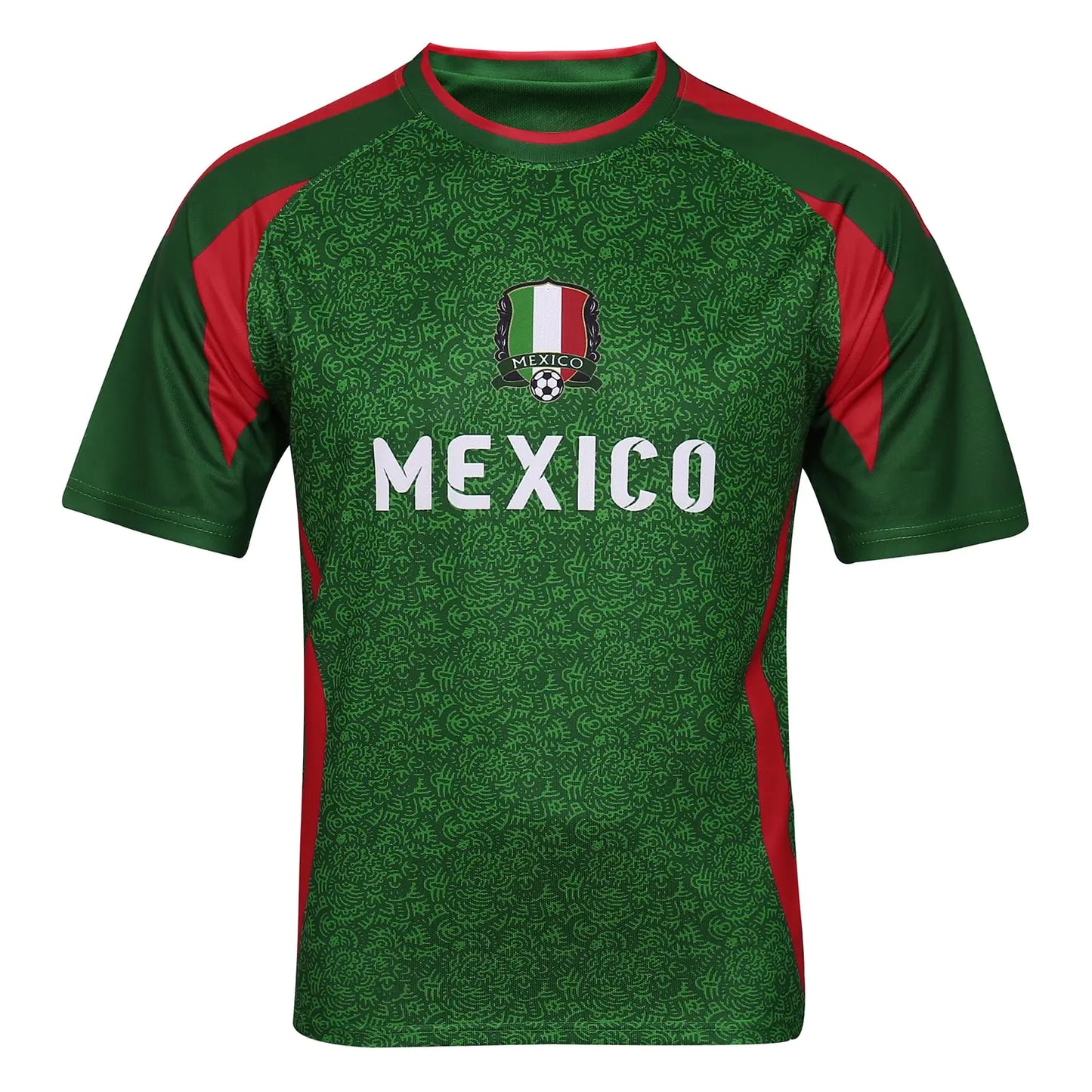 Jersey de Futbol para Aficionados DIBEI 2024 México Talla X-Grande