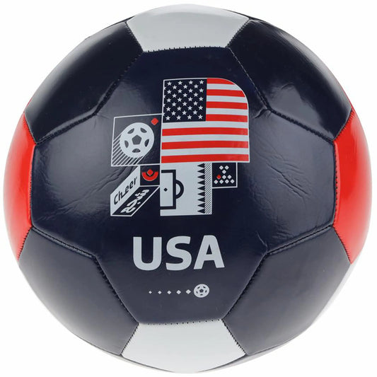 Capelli Sport FIFA World Cup Qatar 2022 Team USA Soccer Ball Souvenir Display Officially Licensed Futbol for Youth & Adult Soccer Players Multicolored Size 5