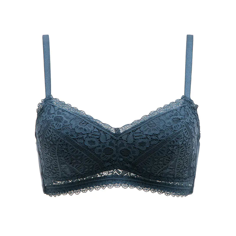 Sujetador de Cobertura Completa de Encaje HSIA